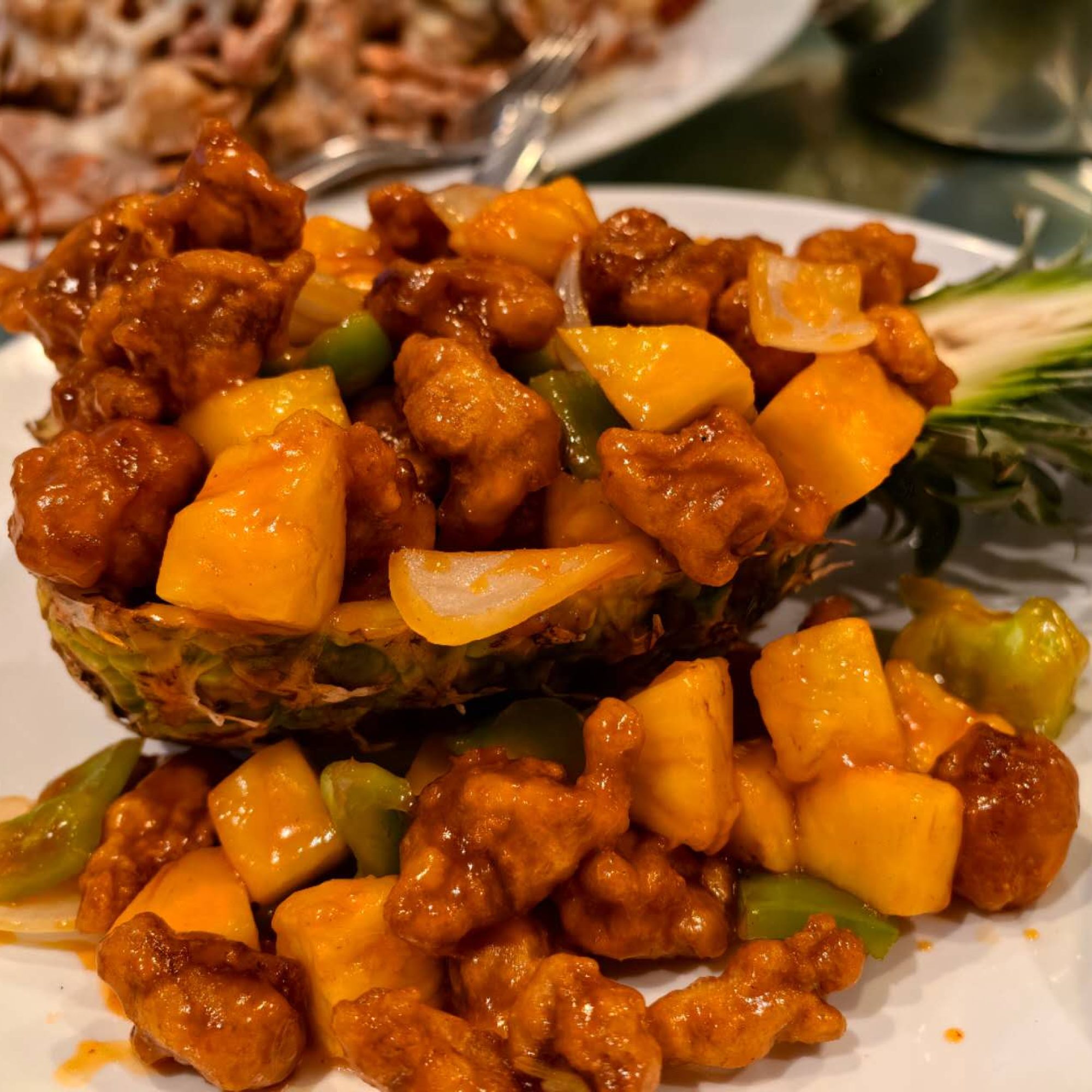 新鲜菠萝咕噜肉3