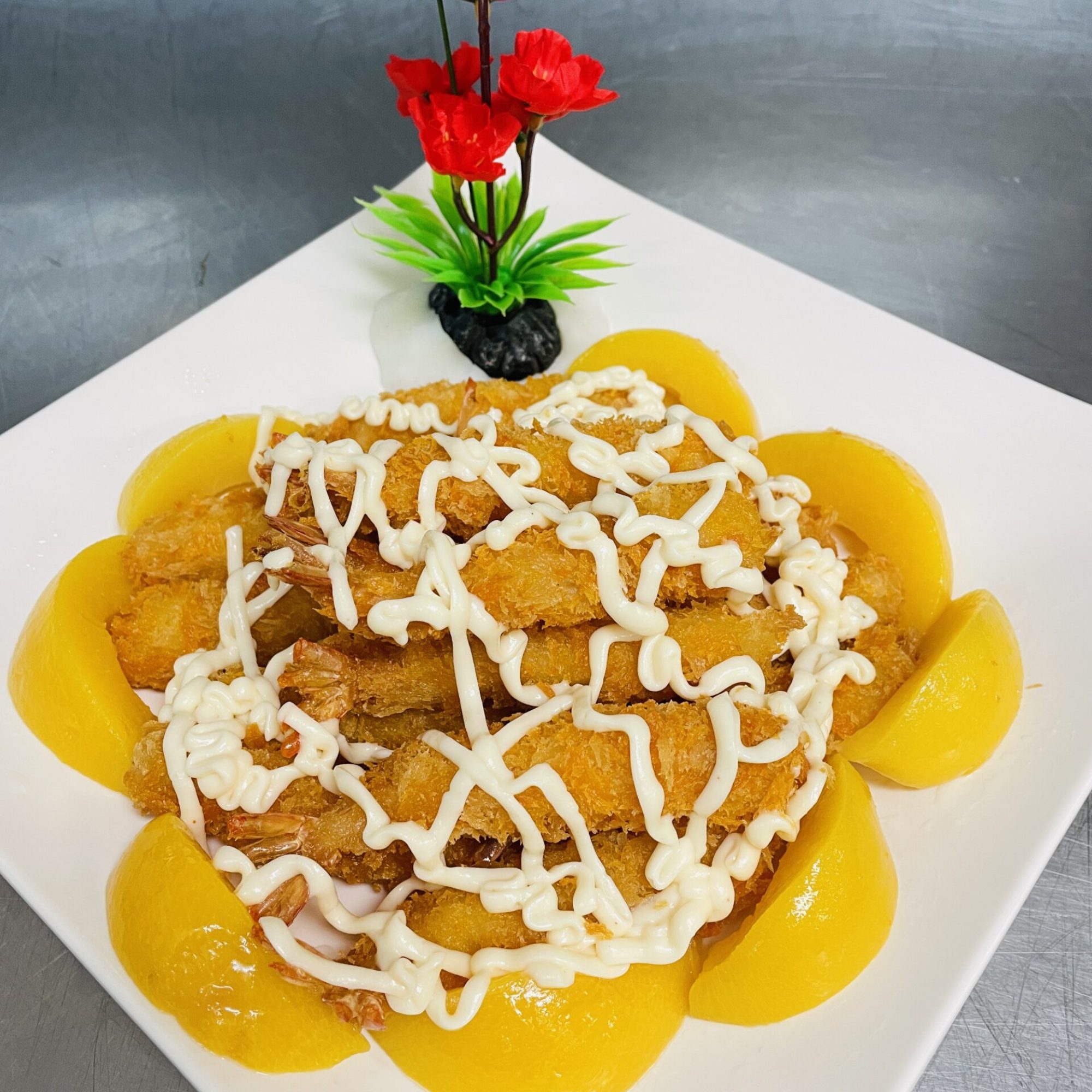 蜜桃沙拉虾 YUM YUM SHRIMP